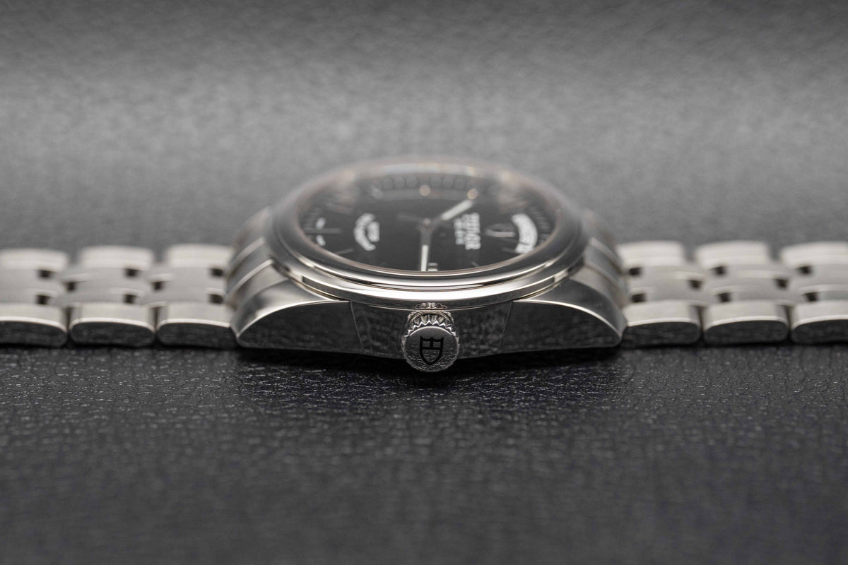 Tudor Glamour Day-Date 56000 Black Dial 2021 Papers