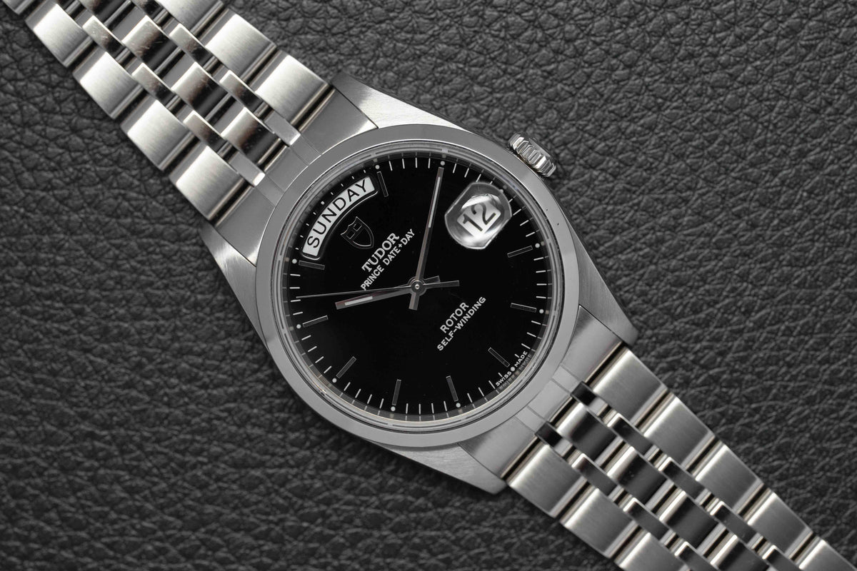 Tudor Date-Day 76200 Black Dial 2014