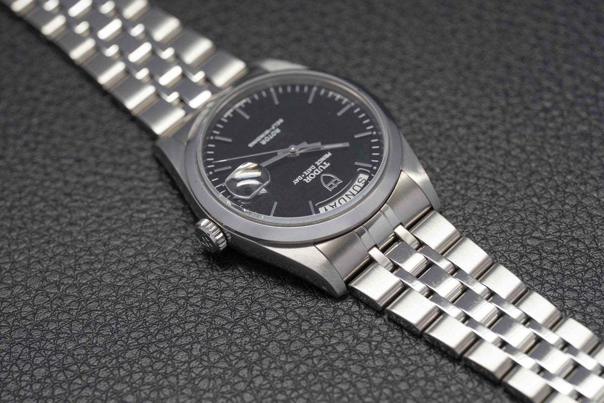 Tudor Date-Day 76200 Black Dial 2014