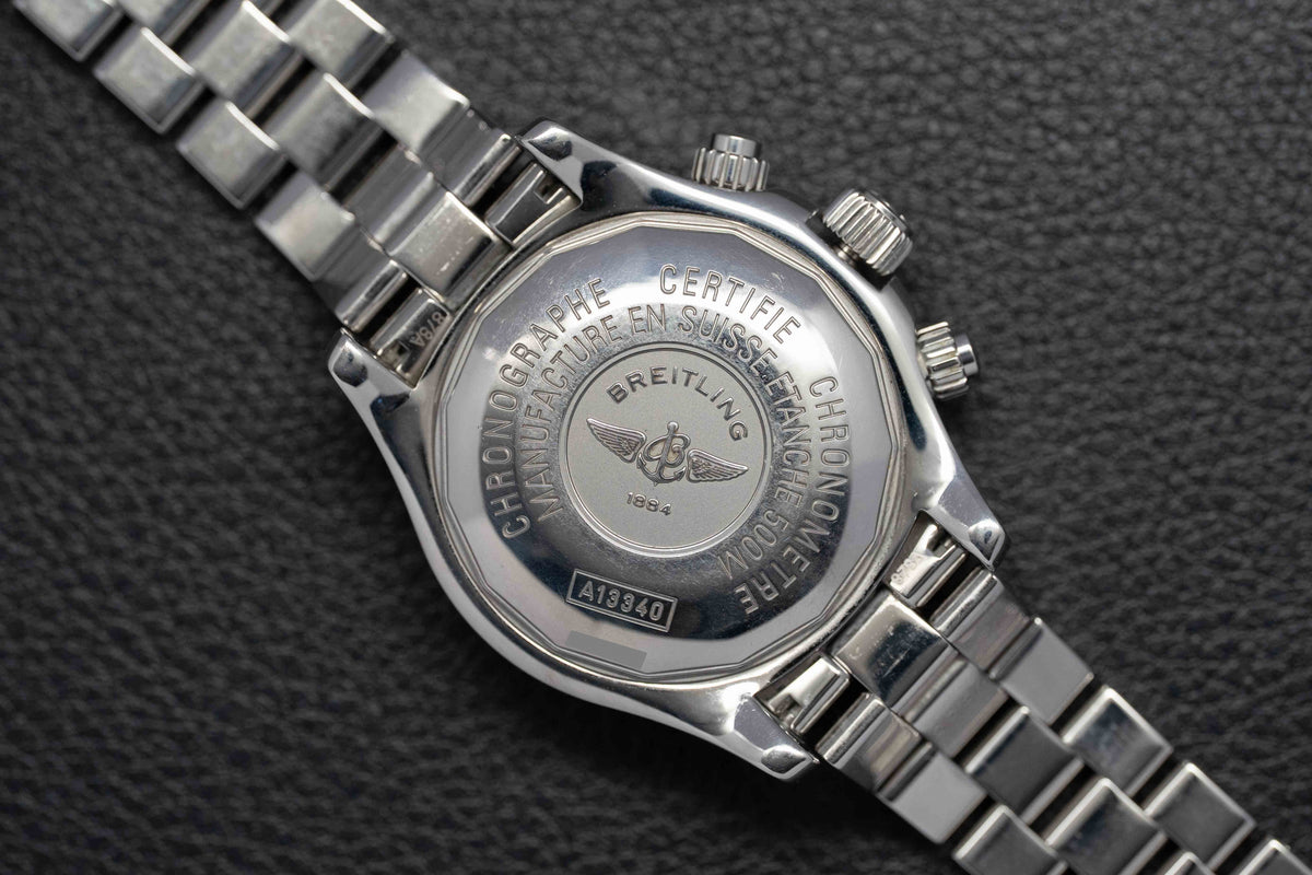 Breitling Superocean Chronograph II A13340 Black Dial 2008