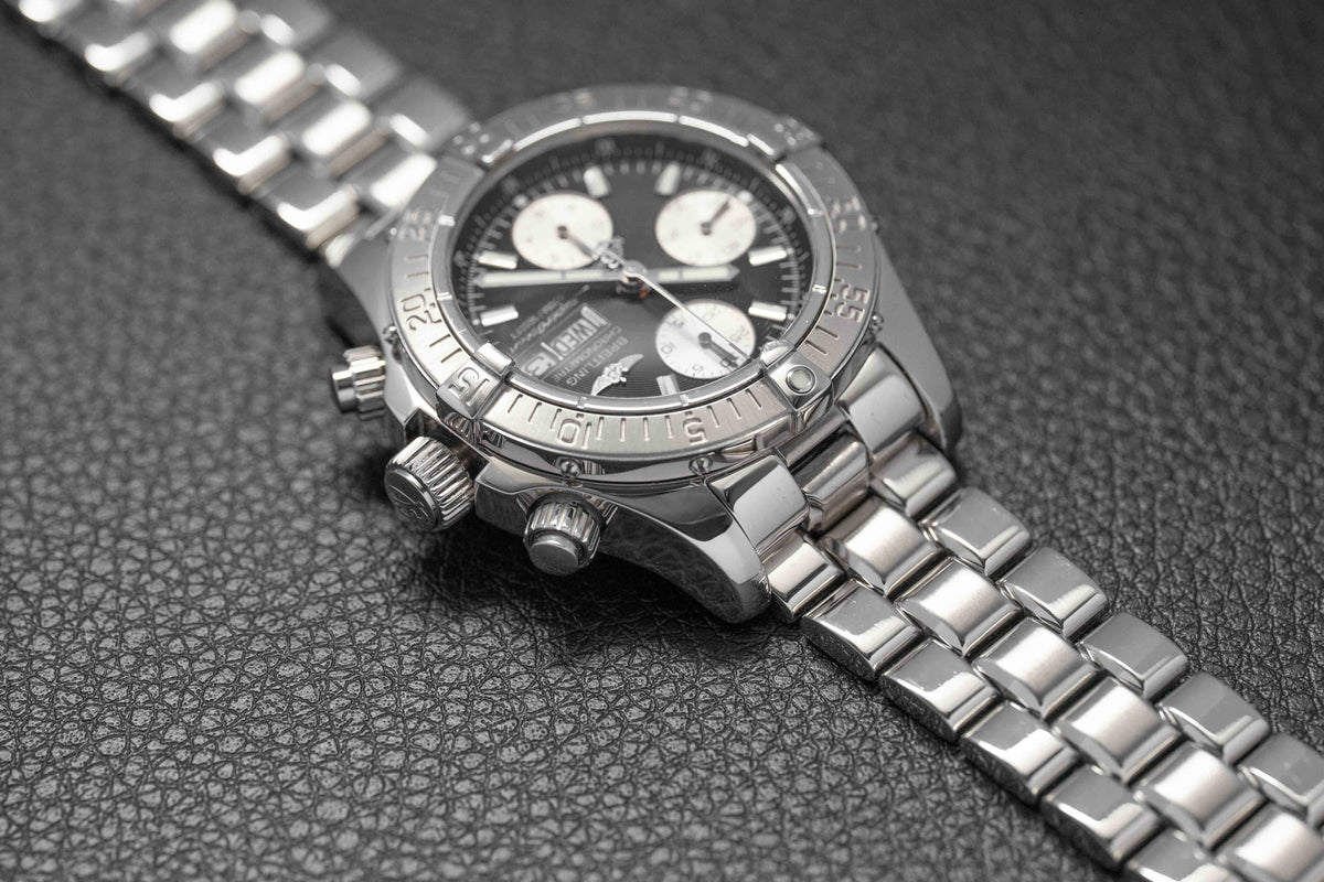 Breitling Superocean Chronograph II A13340 Black Dial 2008