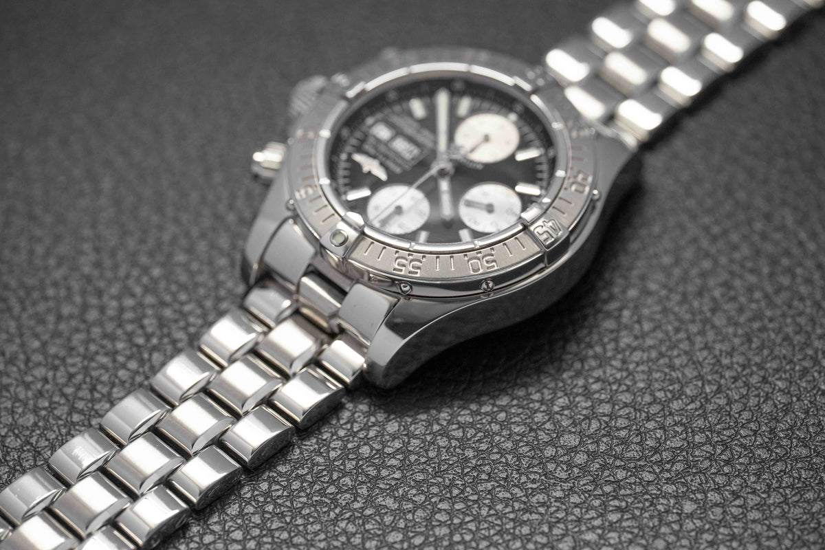 Breitling Superocean Chronograph II A13340 Black Dial 2008