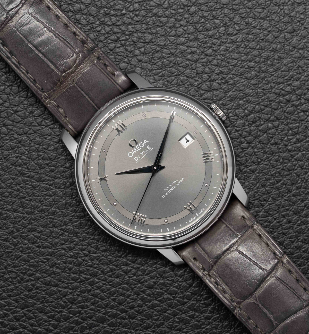 Omega De Ville Prestige 424.13.40.20.06.001 Grey Dial 2019
