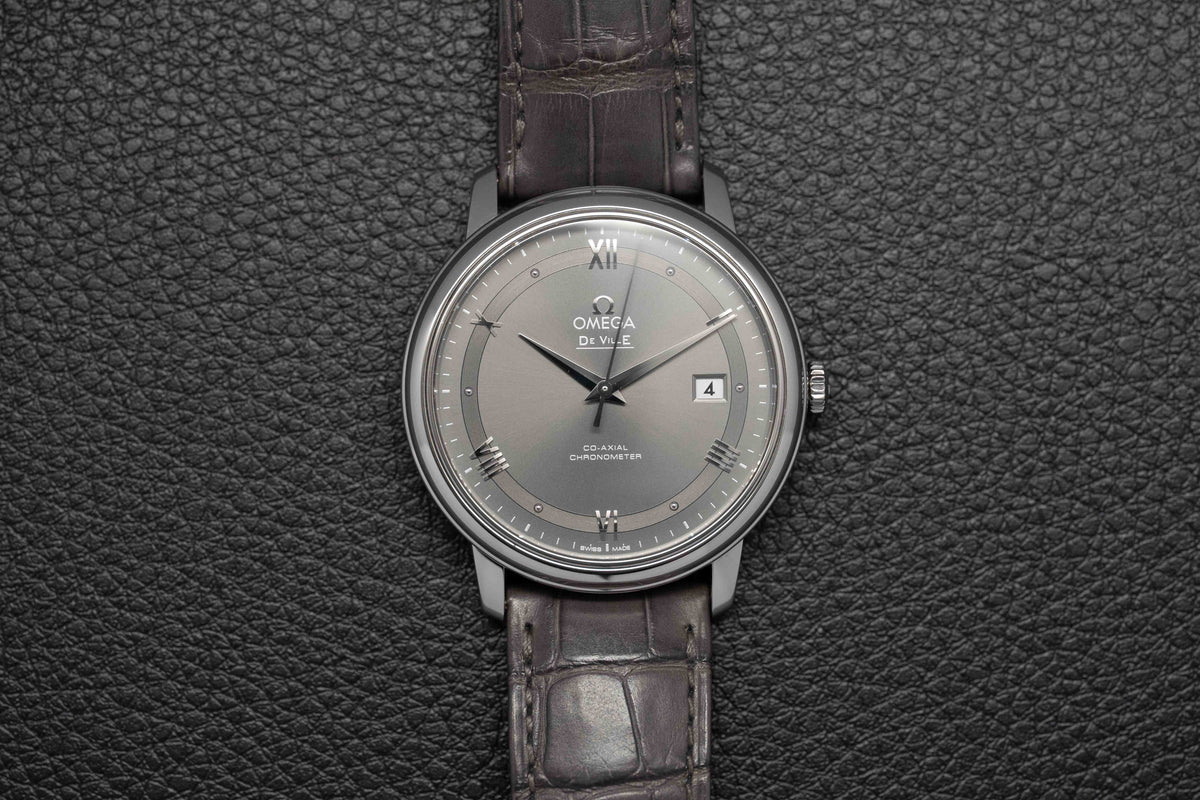 Omega De Ville Prestige 424.13.40.20.06.001 Grey Dial 2019