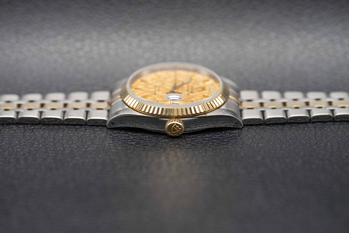 Tudor Prince Date-Day 76213 Gold Dial 2016