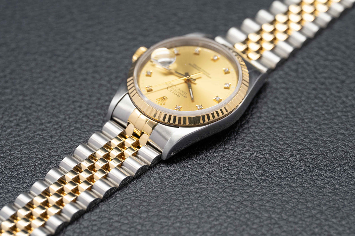 Rolex Datejust 16233G Fullset 1994 Box+Papers
