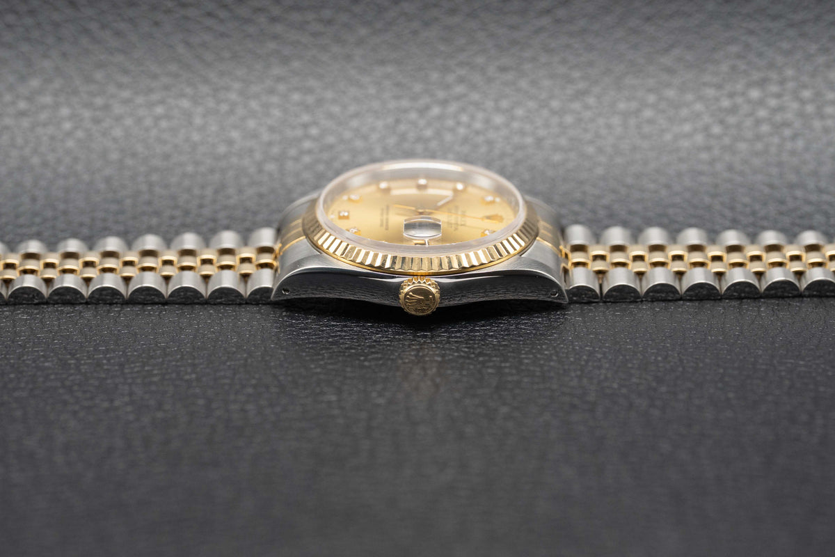 Rolex Datejust 16233G Fullset 1994 Box+Papers