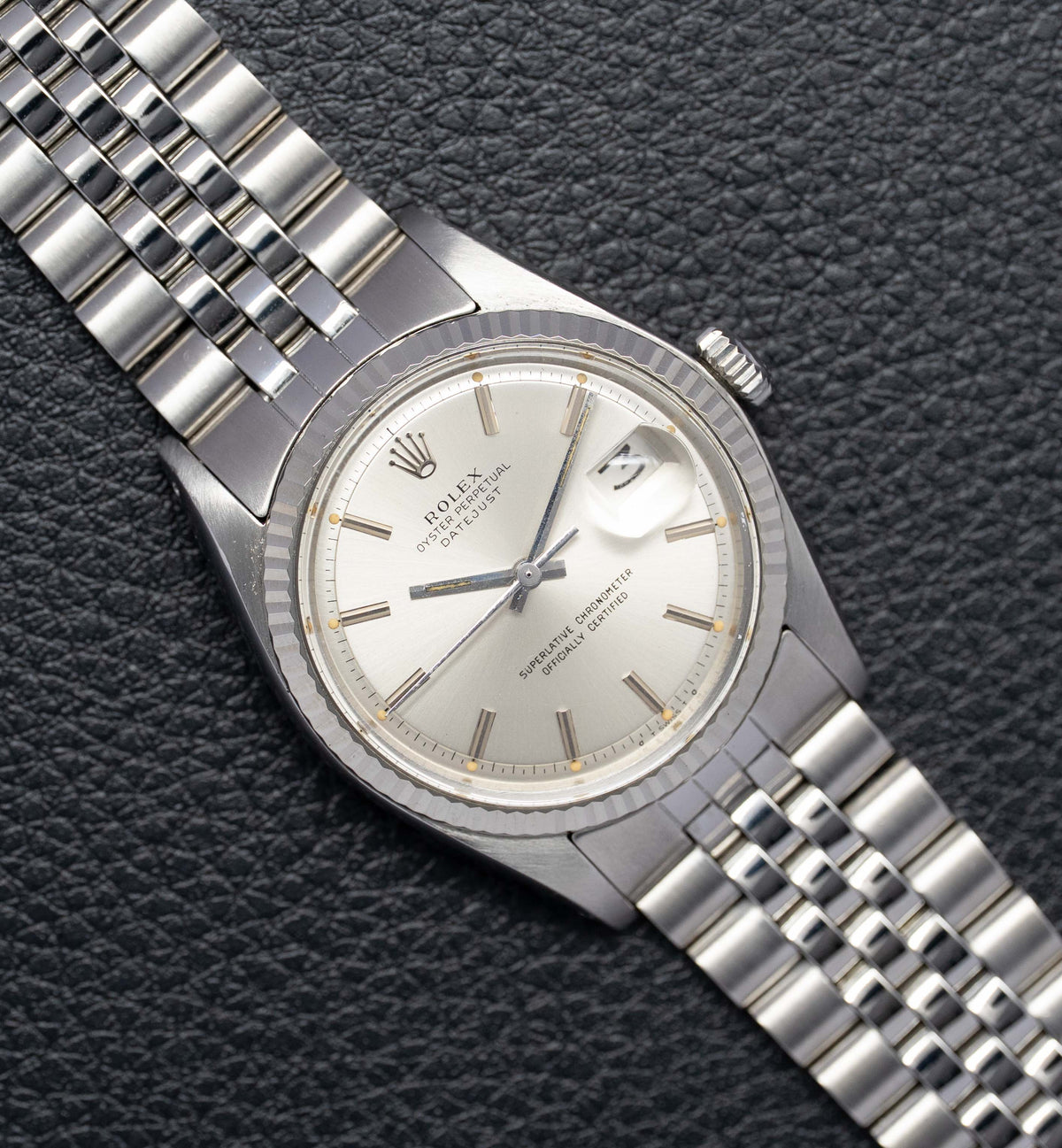 Rolex Datejust 1601 Silver Dial 1973