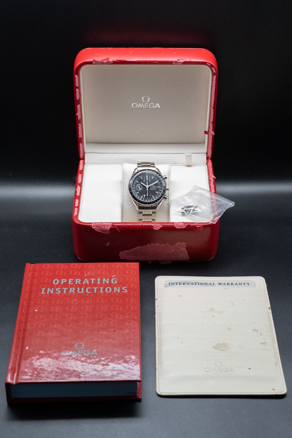 Omega Speedmaster Day Date 3520.50 Fullset 2000 Box+Papers