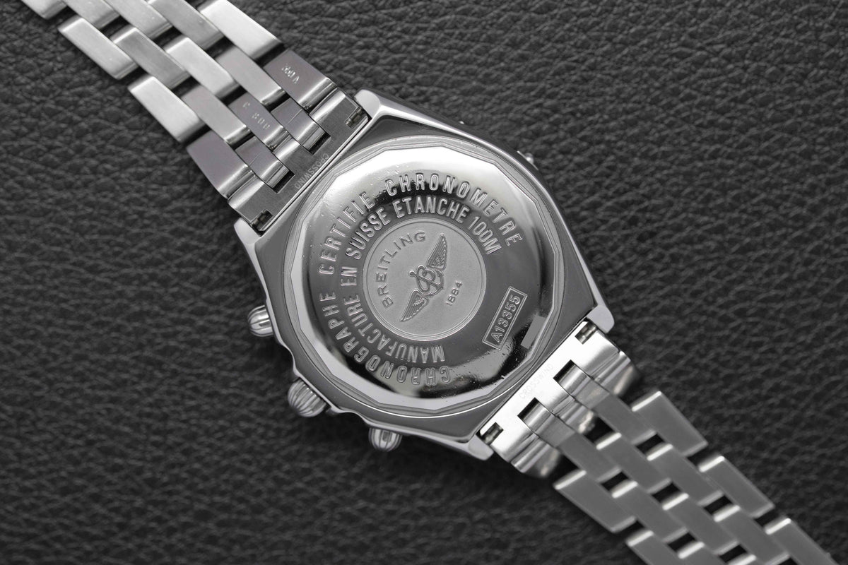 Breitling Crosswind Chronograph A13355 Black Dial 2003