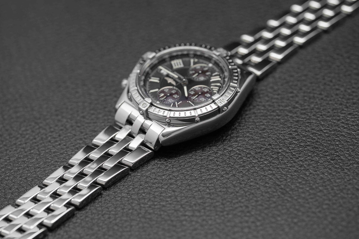 Breitling Crosswind Chronograph A13355 Black Dial 2003