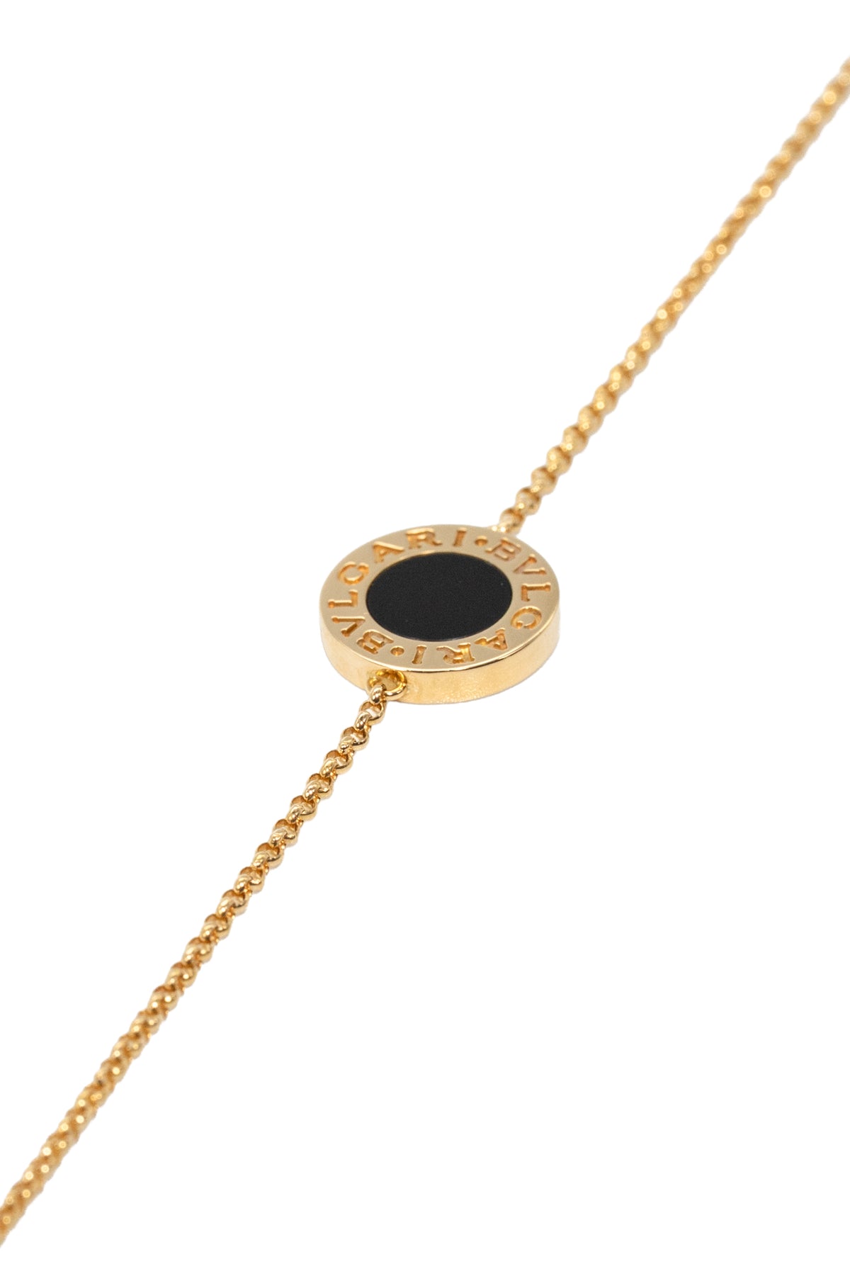 Bulgari Bulgari Onyx Bracelet, 750 Yellow Gold, Ref. 350552