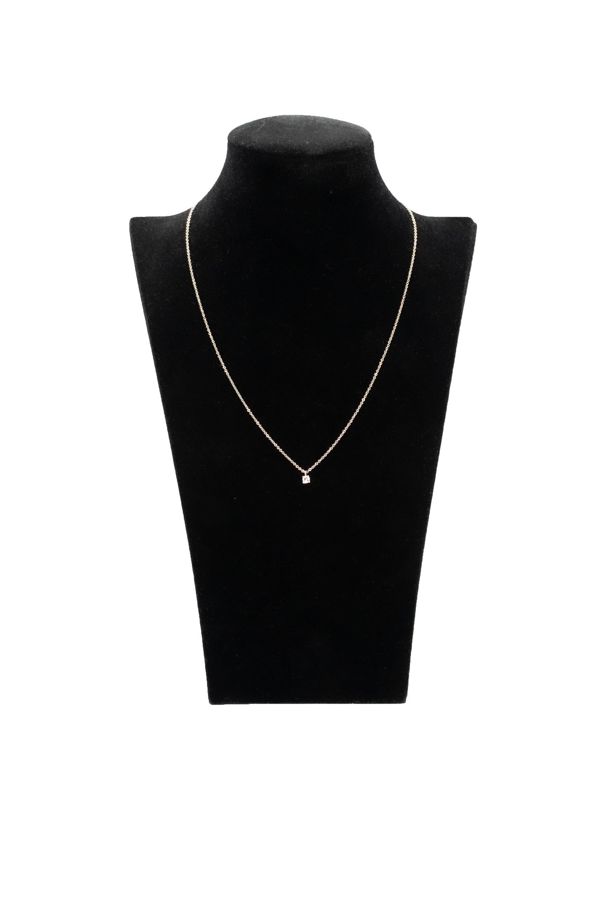 Tiffany Solitaire Diamond Necklace in Platinum