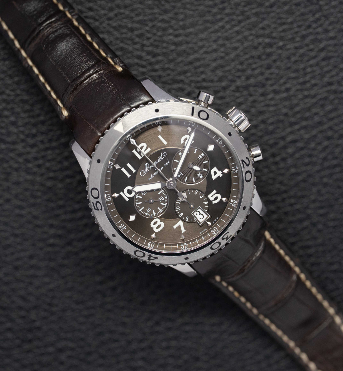 Breguet Marine 3810ST Black Dial 2012