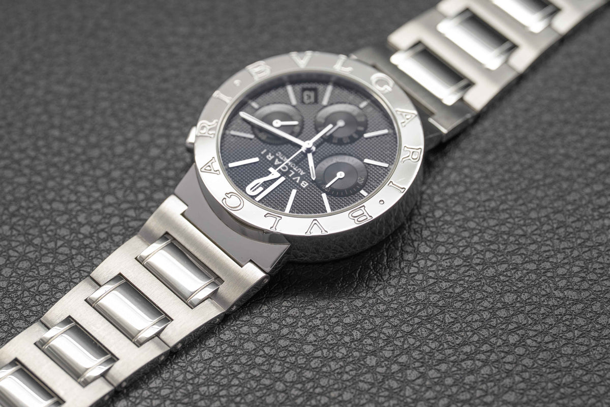 Bulgari Diagono BB38SSCH Fullset 2020 Box+Papers