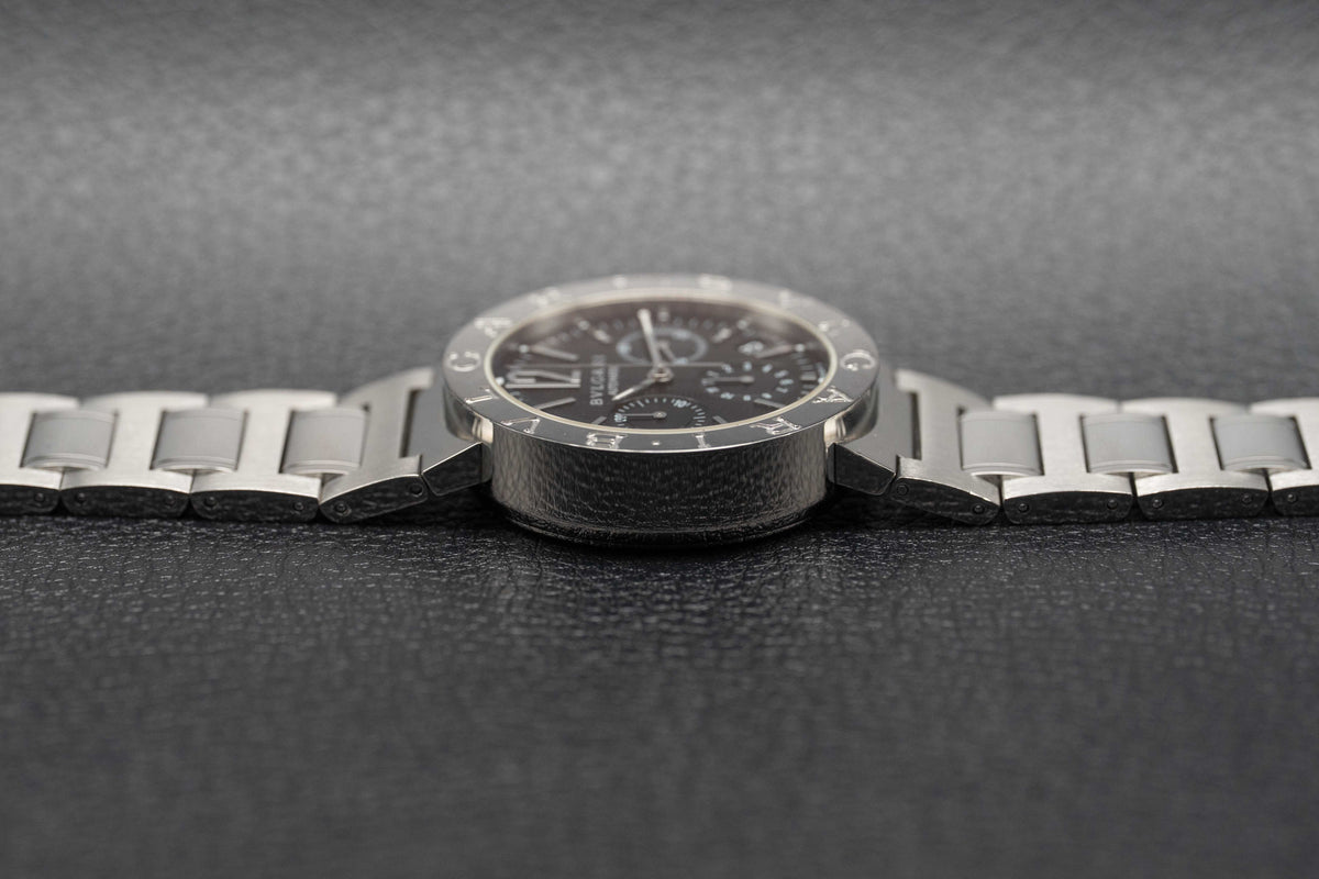 Bulgari Diagono BB38SSCH Fullset 2020 Box+Papers