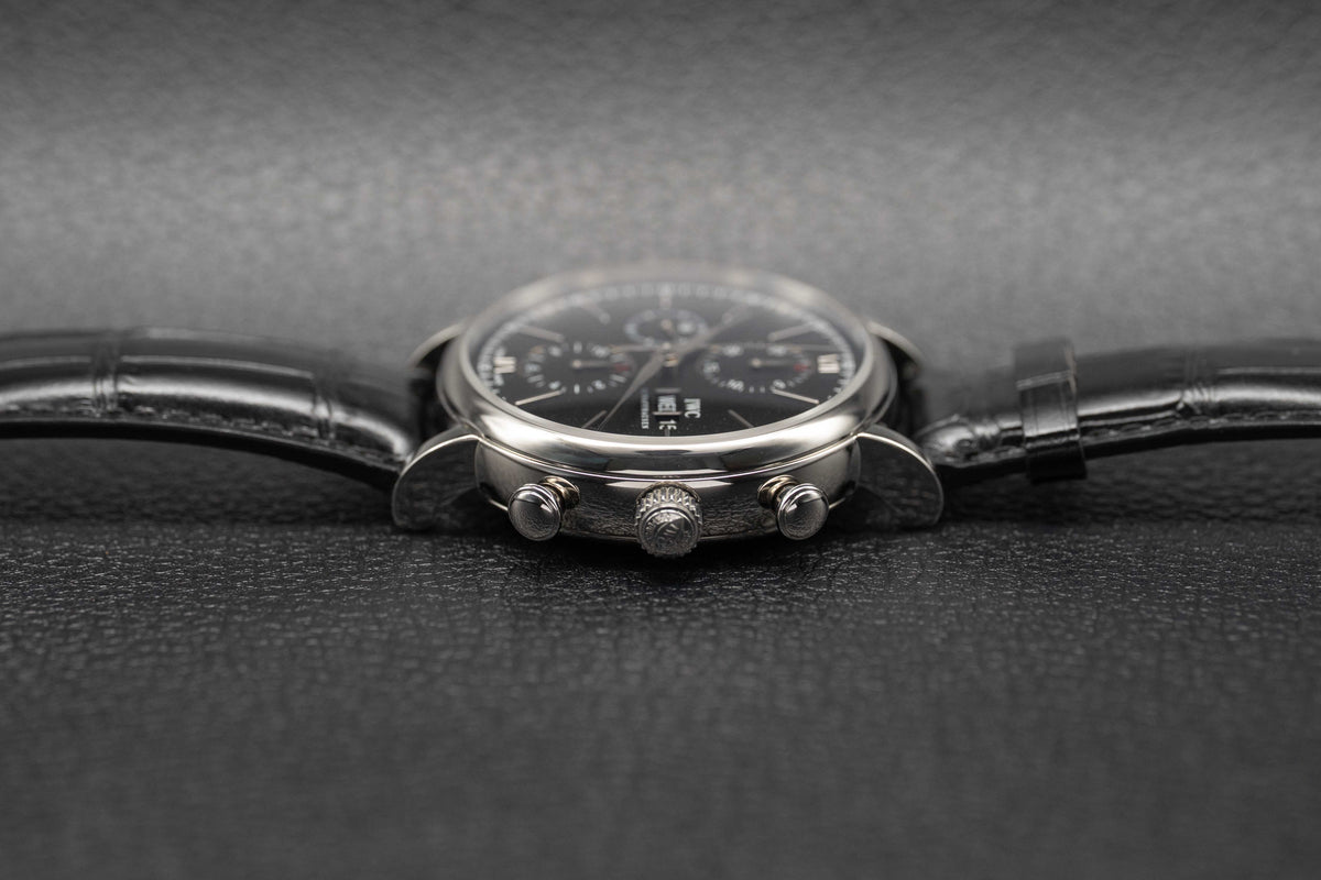IWC Portofino Chronograph IW391010 Silver Dial 2016