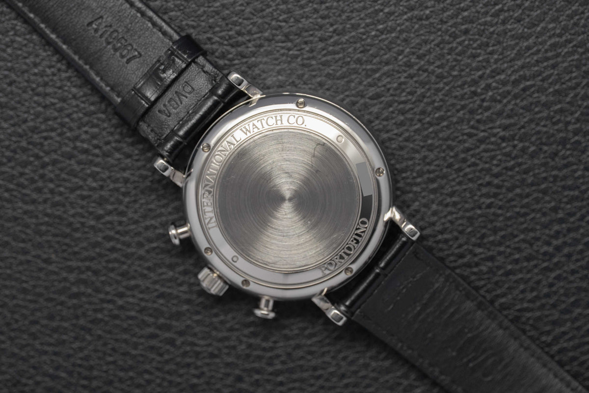IWC Portofino Chronograph IW391010 Silver Dial 2016