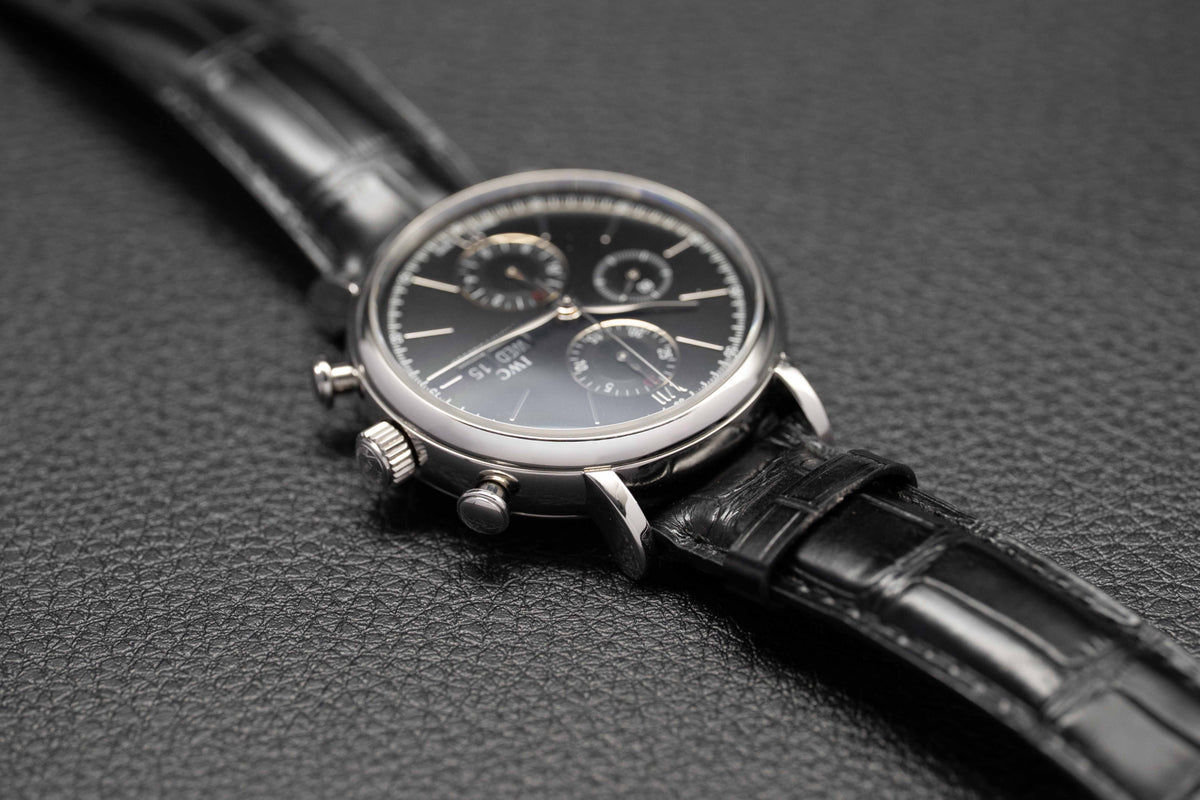 IWC Portofino Chronograph IW391010 Silver Dial 2016