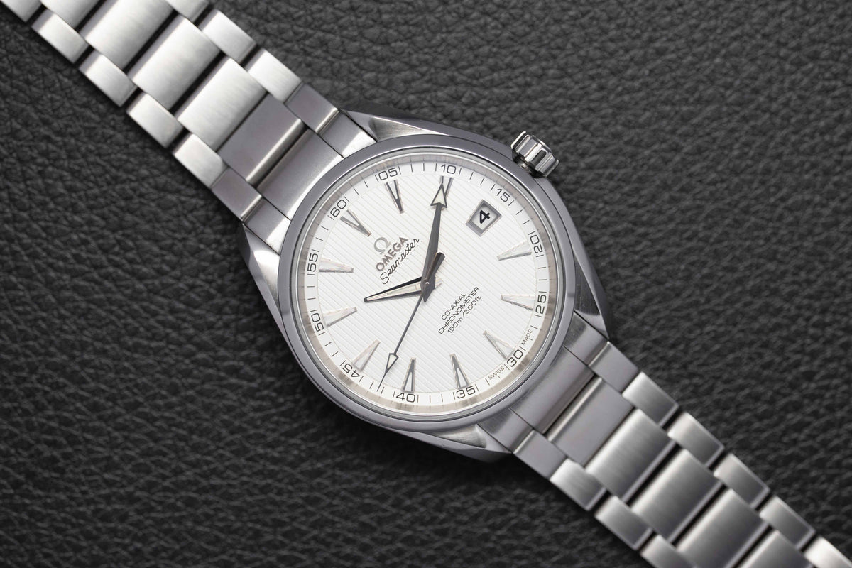Omega Seamaster Aqua Terra 231.10.42.21.02.001 White Dial 2015