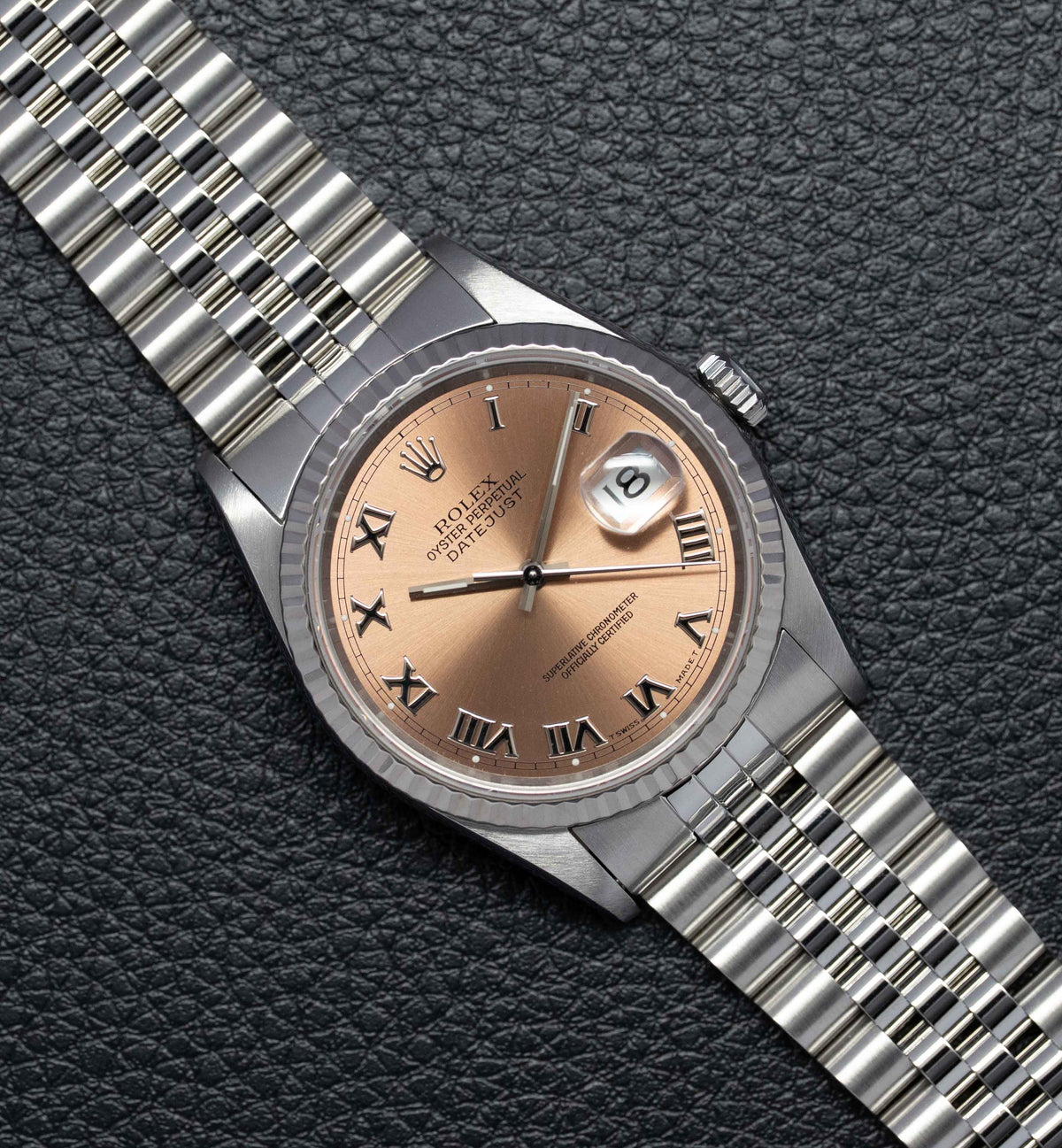 Rolex Datejust 16234 Pink Dial 1996