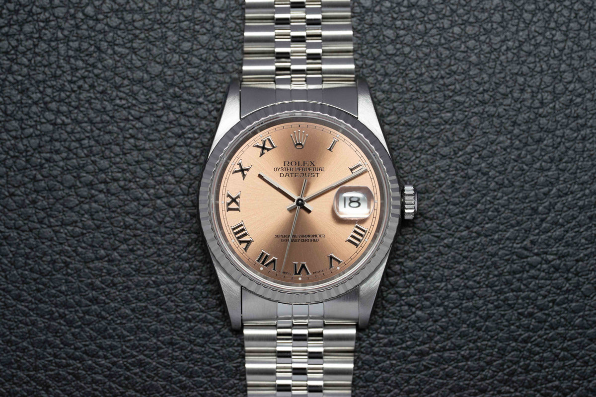 Rolex Datejust 16234 Pink Dial 1996