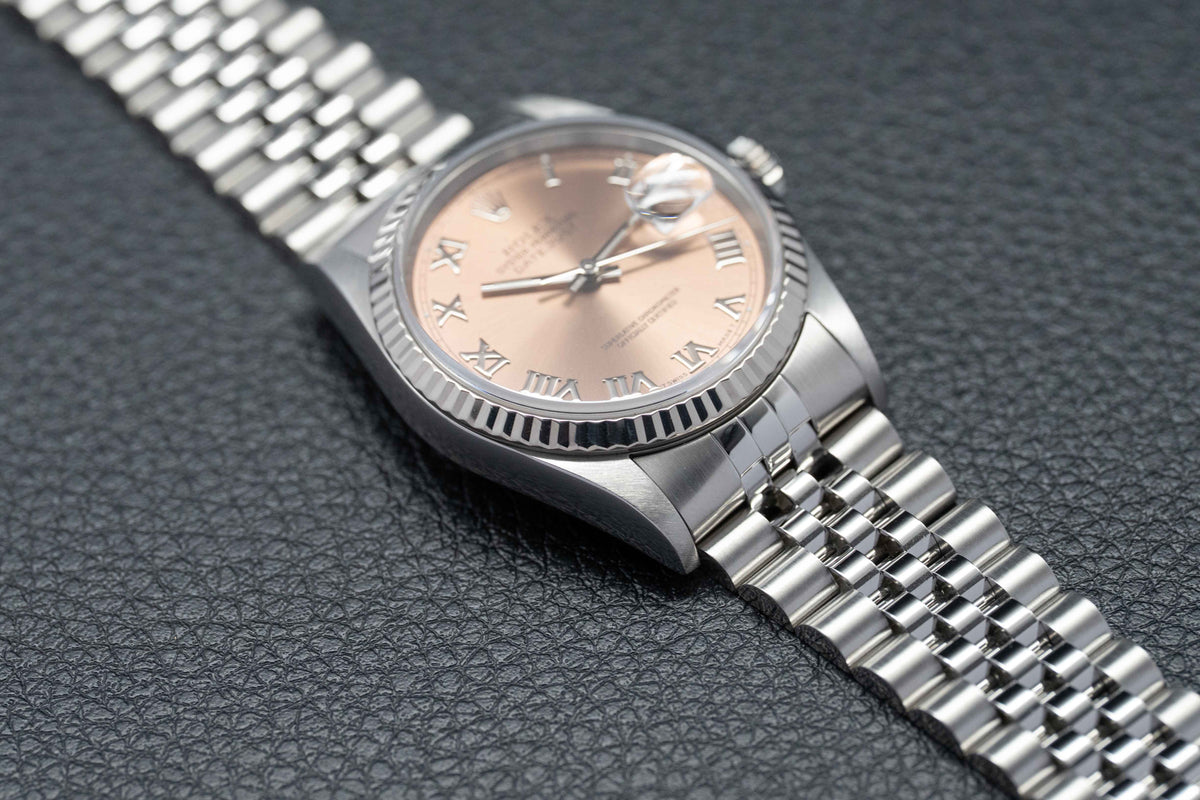 Rolex Datejust 16234 Pink Dial 1996