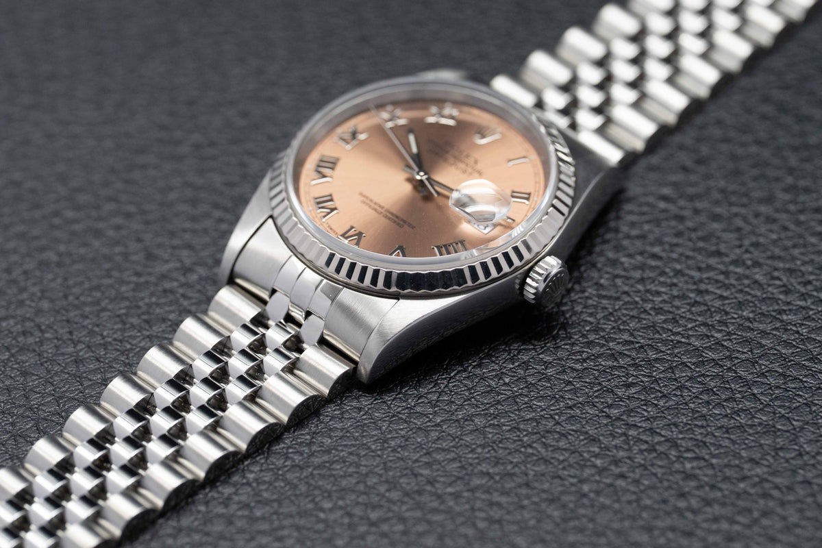 Rolex Datejust 16234 Pink Dial 1996