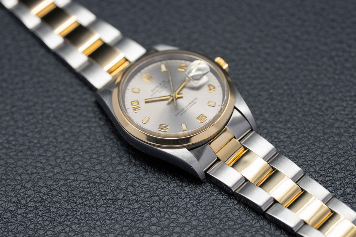 Rolex Date 15203 Grey Dial 1998