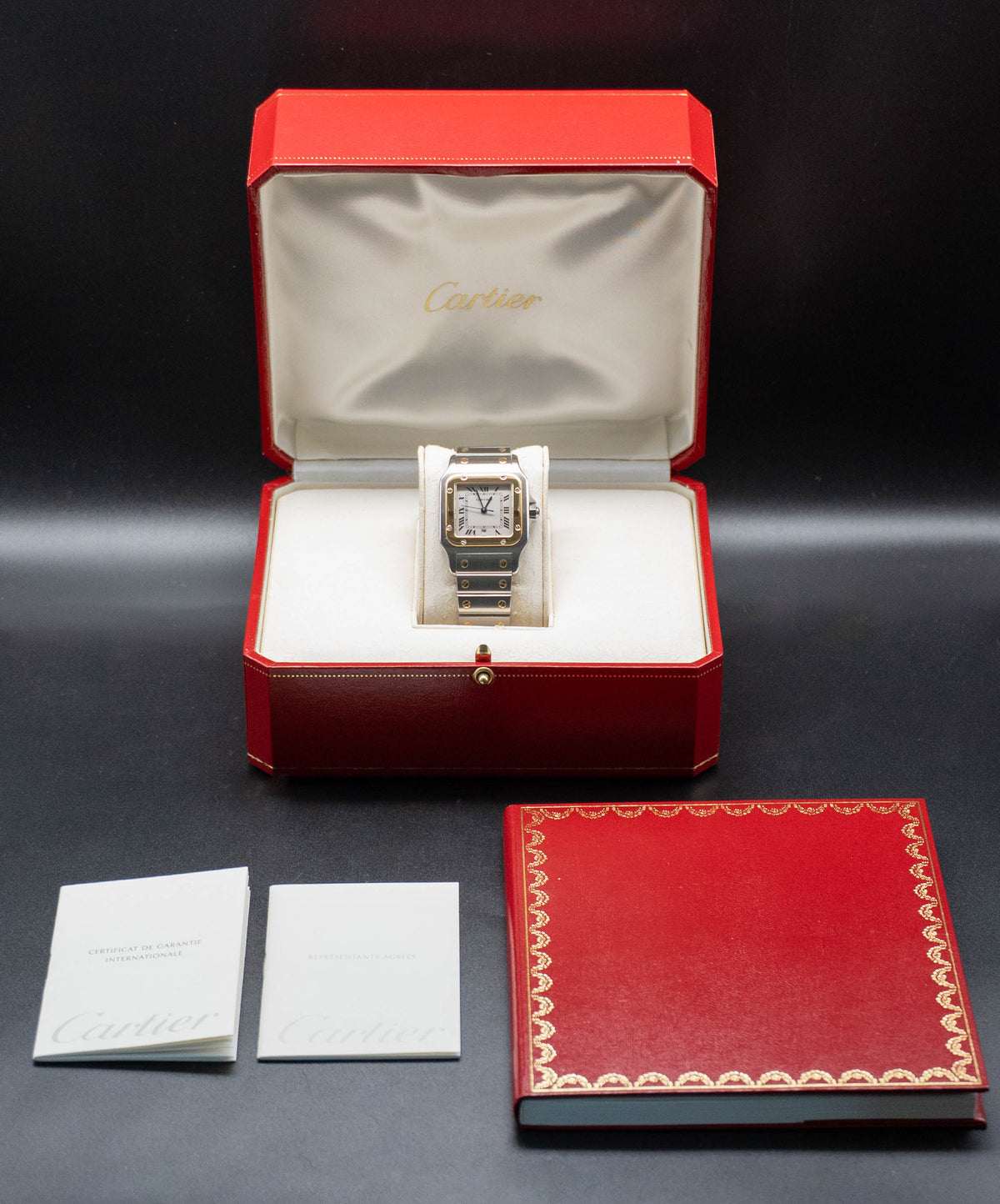 Cartier Santos W20011C4 Fullset 2001 Box+Papers