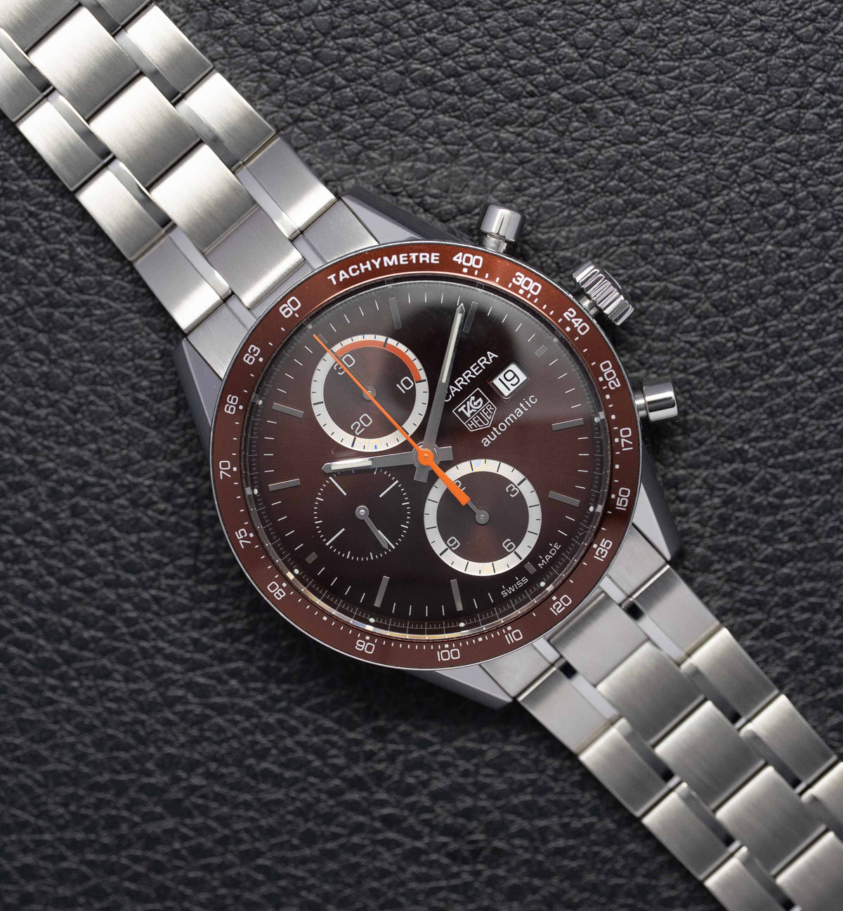 Tag Heuer Carrera Calibre 16 CV2013.BA0794 Brown Dial 2013