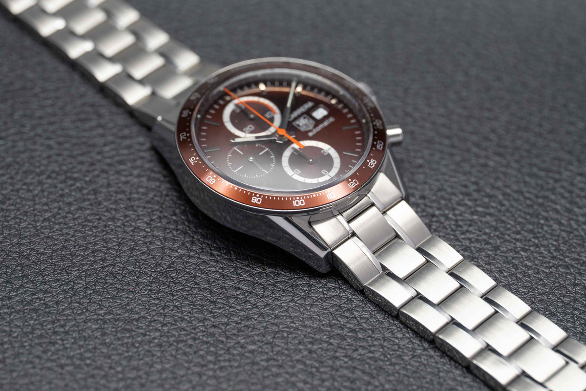 Tag Heuer Carrera Calibre 16 CV2013.BA0794 Brown Dial 2013