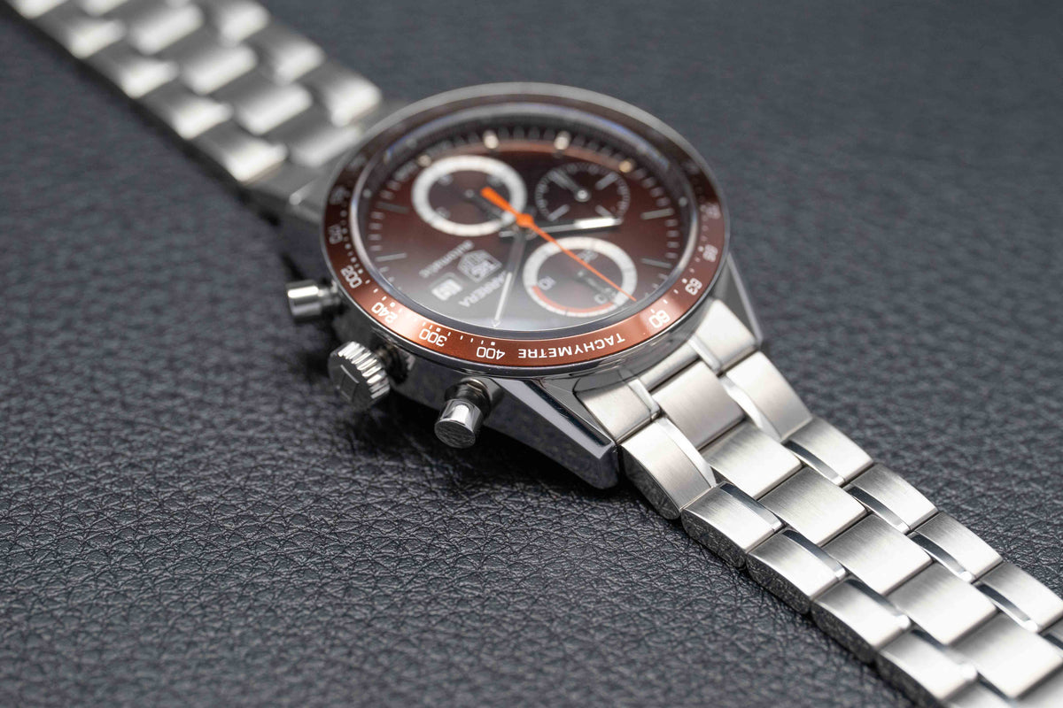 Tag Heuer Carrera Calibre 16 CV2013.BA0794 Brown Dial 2013