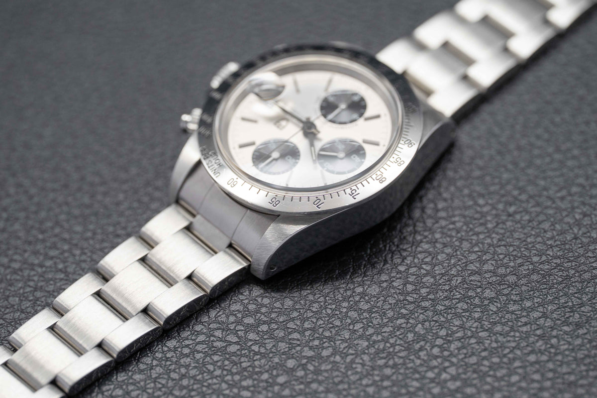 Tudor Oysterdate Big Block 79180 Silver Dial 1993