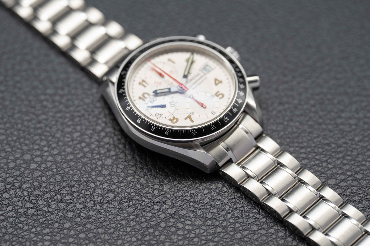 Omega Speedmaster Date 3513.33 Silver Dial 1998
