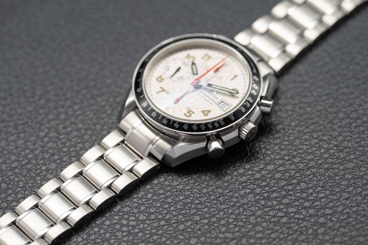 Omega Speedmaster Date 3513.33 Silver Dial 1998