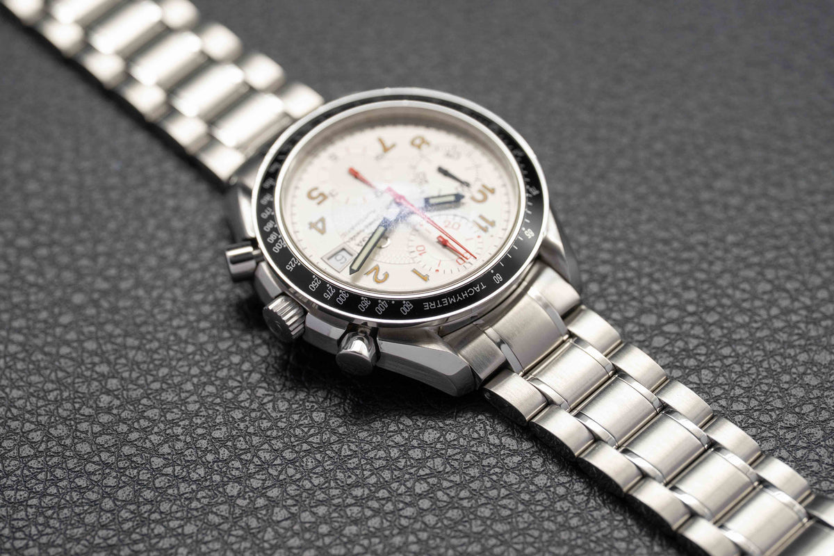 Omega Speedmaster Date 3513.33 Silver Dial 1998