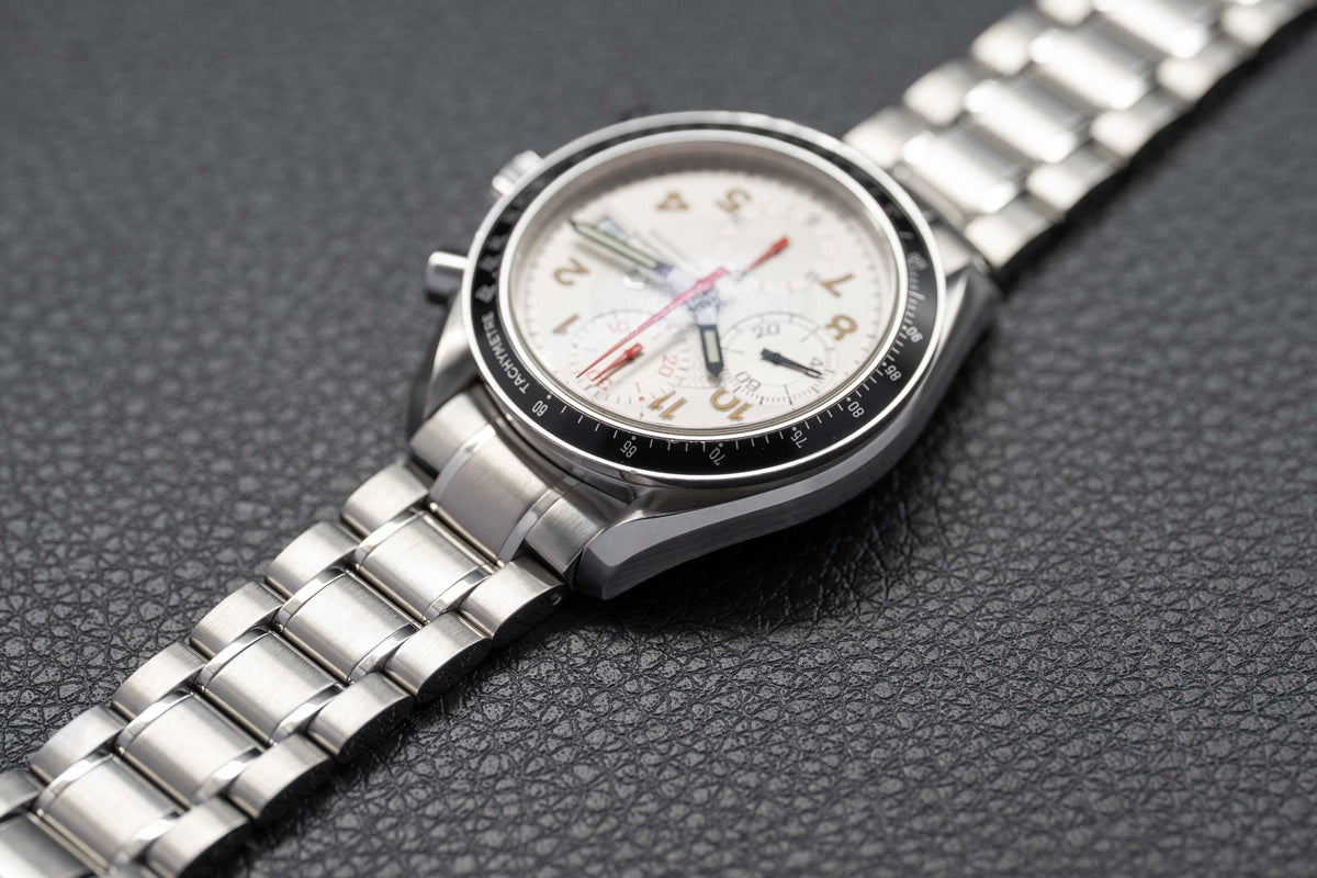 Omega Speedmaster Date 3513.33 Silver Dial 1998