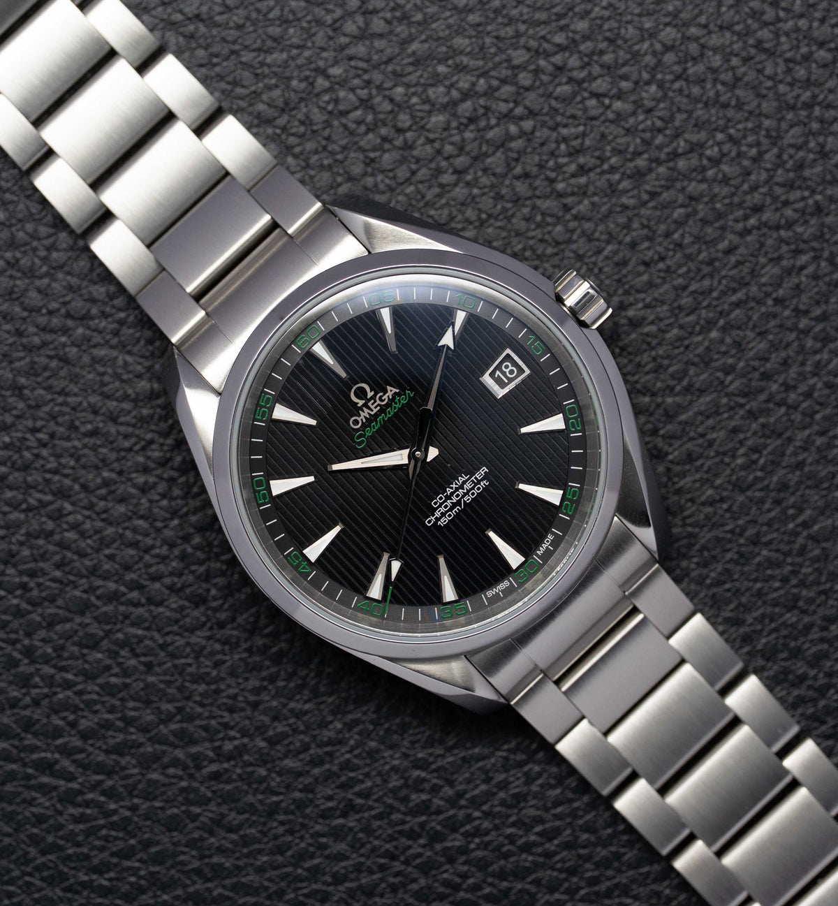 Omega Seamaster Aqua Terra 231.10.42.21.01.001 Black Dial 2014 Papers