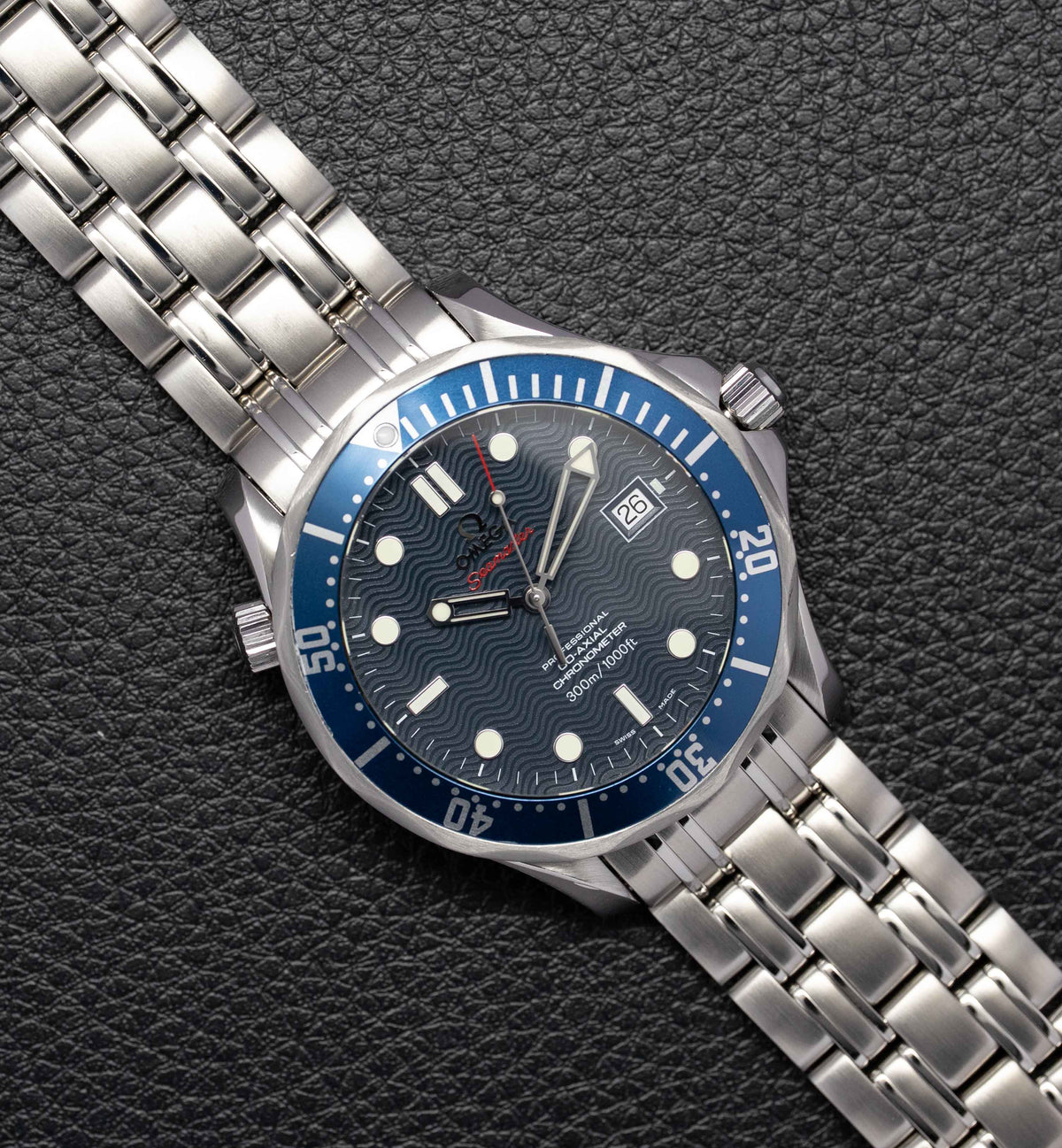Omega Seamaster Diver 300 2220.80 Blue Dial 2007