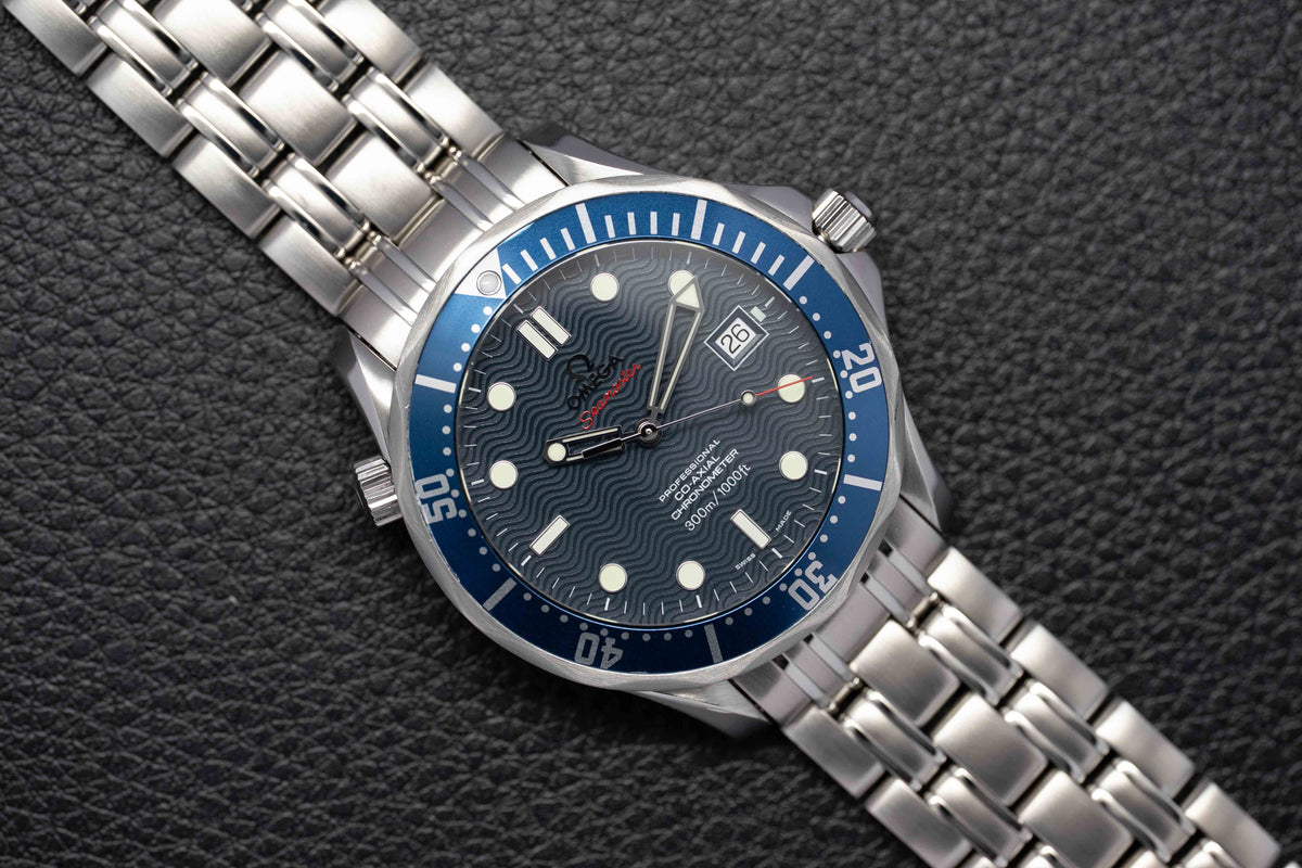 Omega Seamaster Diver 300 2220.80 Blue Dial 2007