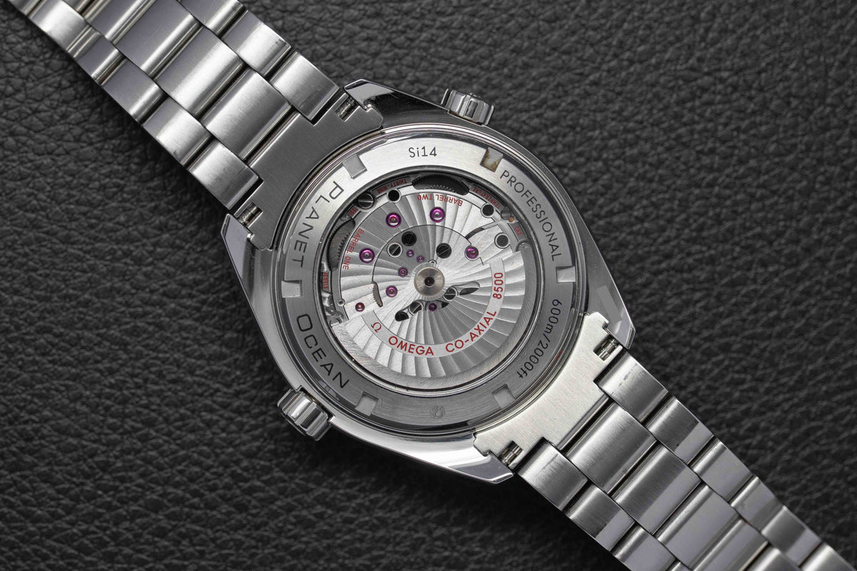 Omega Seamaster Planet Ocean 600M 232.30.46.21.01.002 Black Dial 2014 Papers