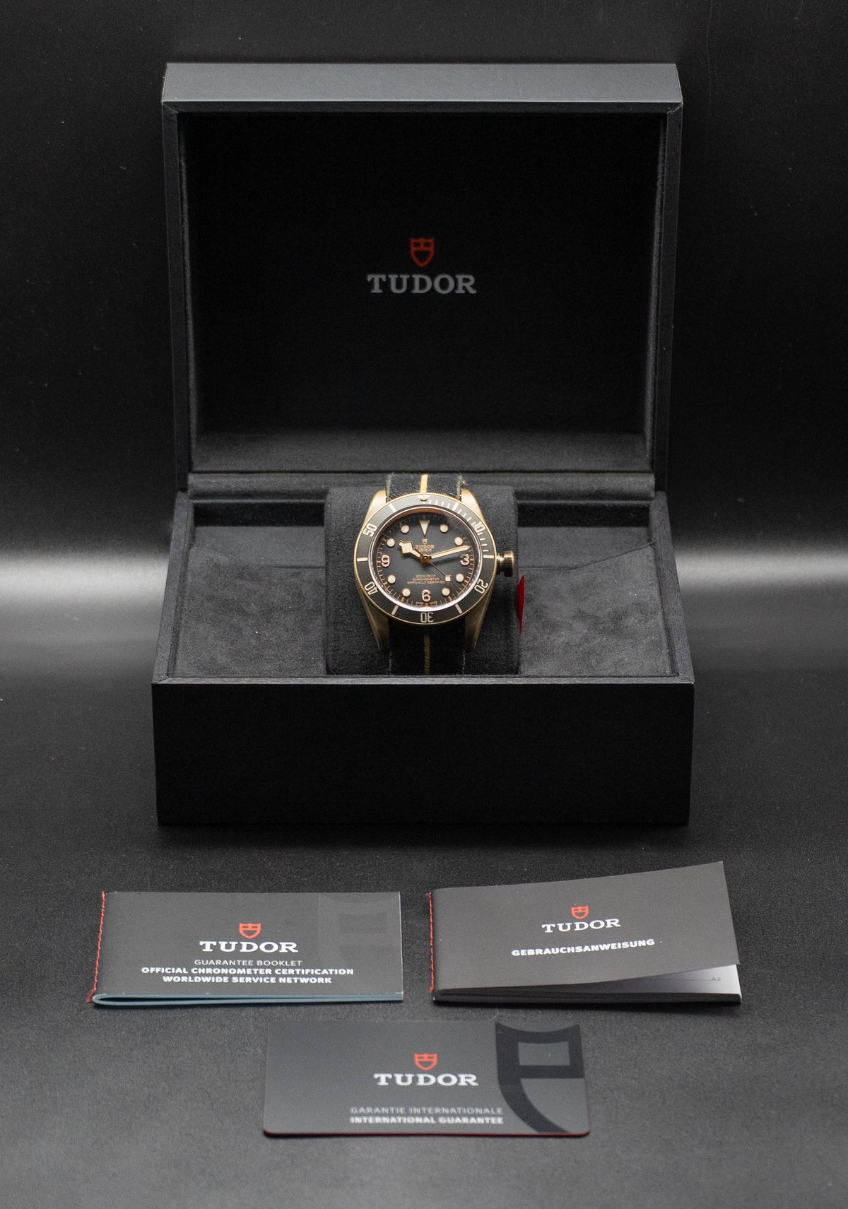 Tudor Heritage Black Bay Bronze 79250BA Fullset 2021 Box+Papers