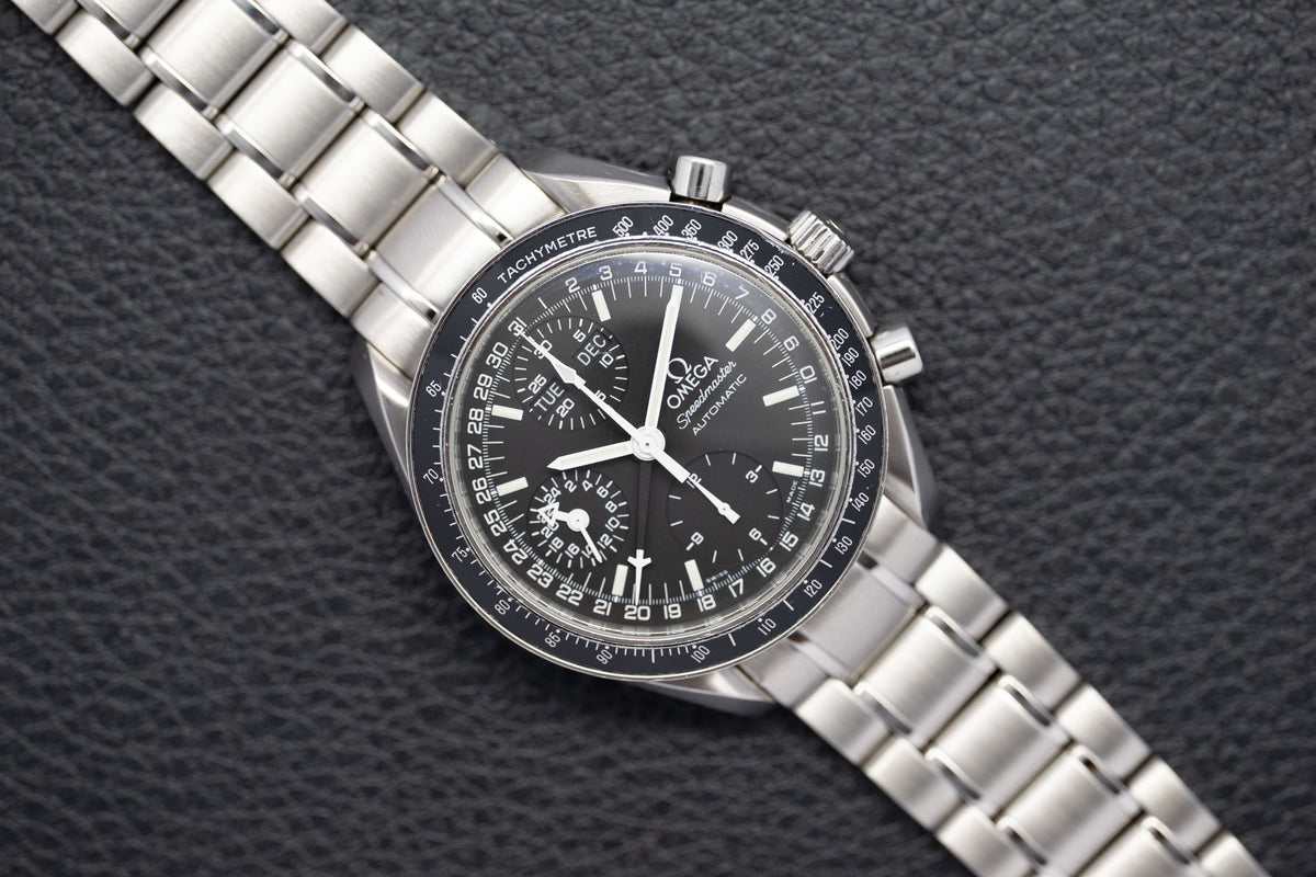 Omega Speedmaster Day Date 3520.50 Black Dial 1998