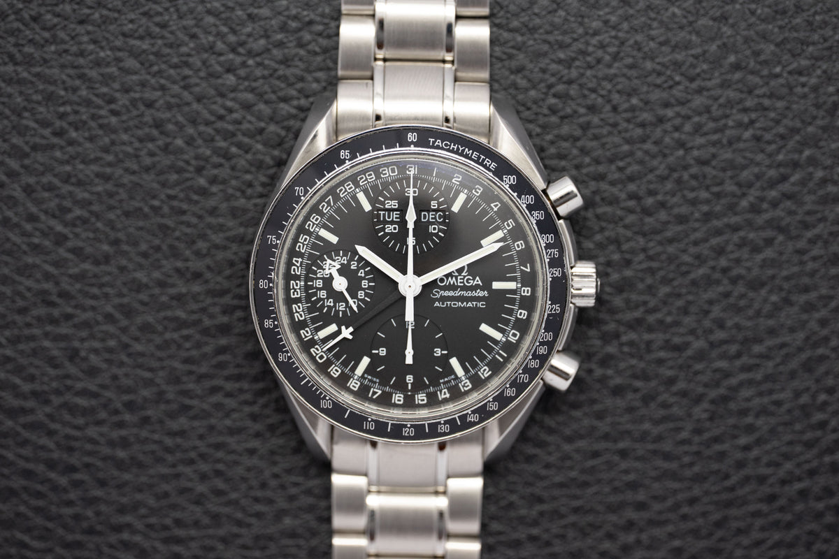 Omega Speedmaster Day Date 3520.50 Black Dial 1998