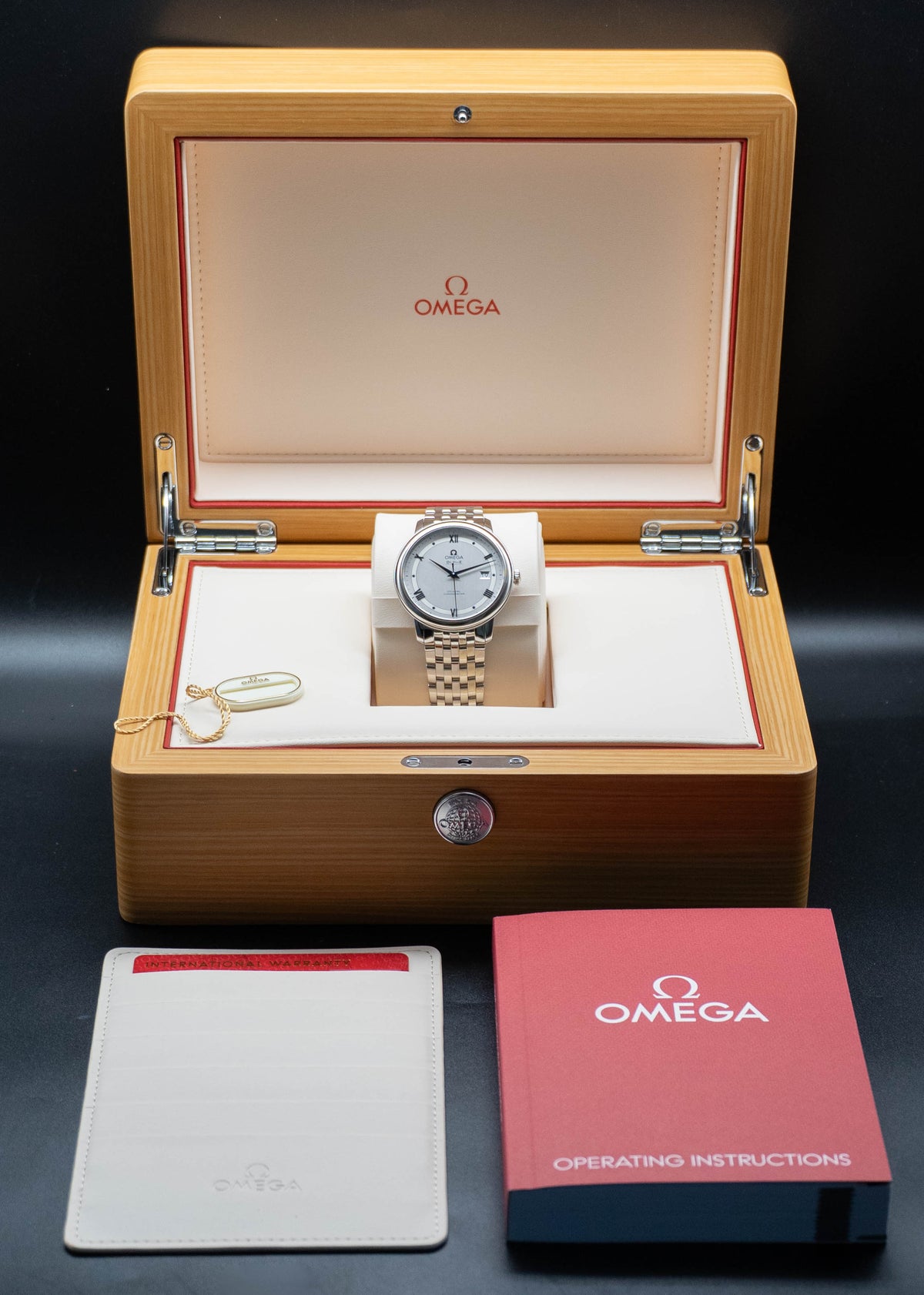 Omega De Ville Prestige 424.10.40.20.02.001 Fullset 2026 Box+Papers