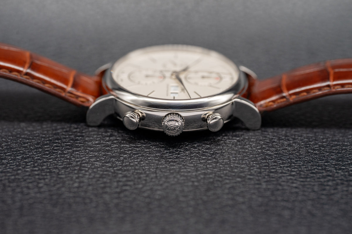 IWC Portofino Chronograph IW391007 Silver Dial 2015
