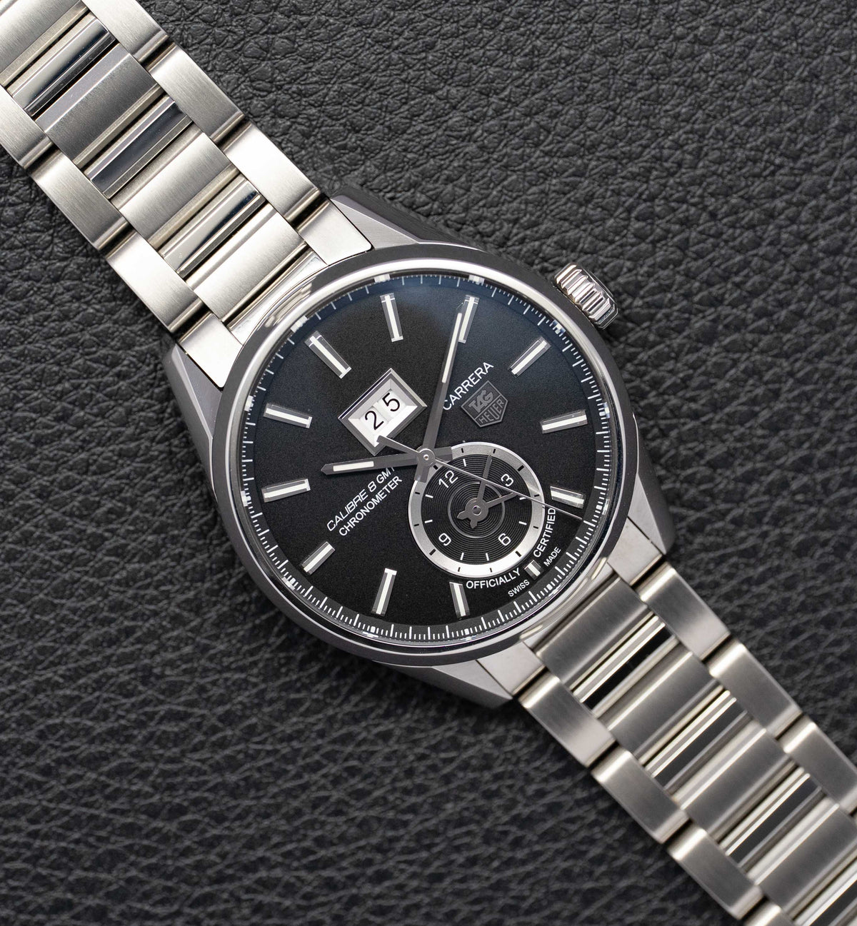 Tag Heuer Carrera Calibre 5 WAR5010.BA0723 Fullset 2018 Box+Papers