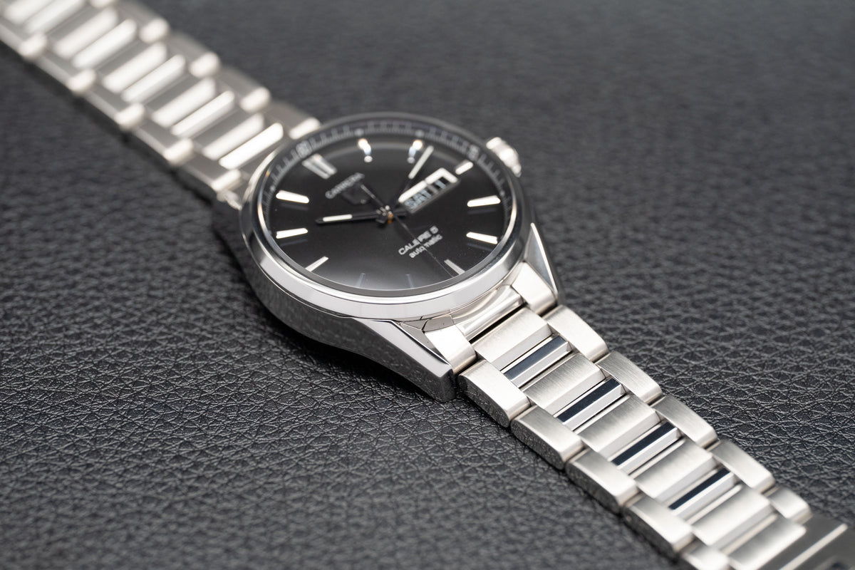 Tag Heuer Carrera Calibre 5 Day-Date WAR201A.BA0723 Fullset 2015 Box+Papers