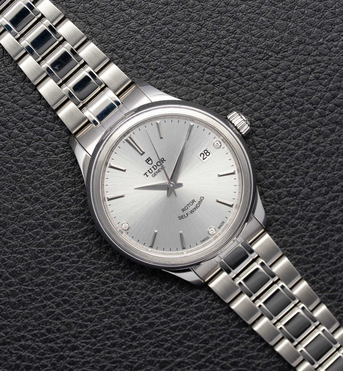 Tudor Style 12500 Silver Dial 2018 Papers